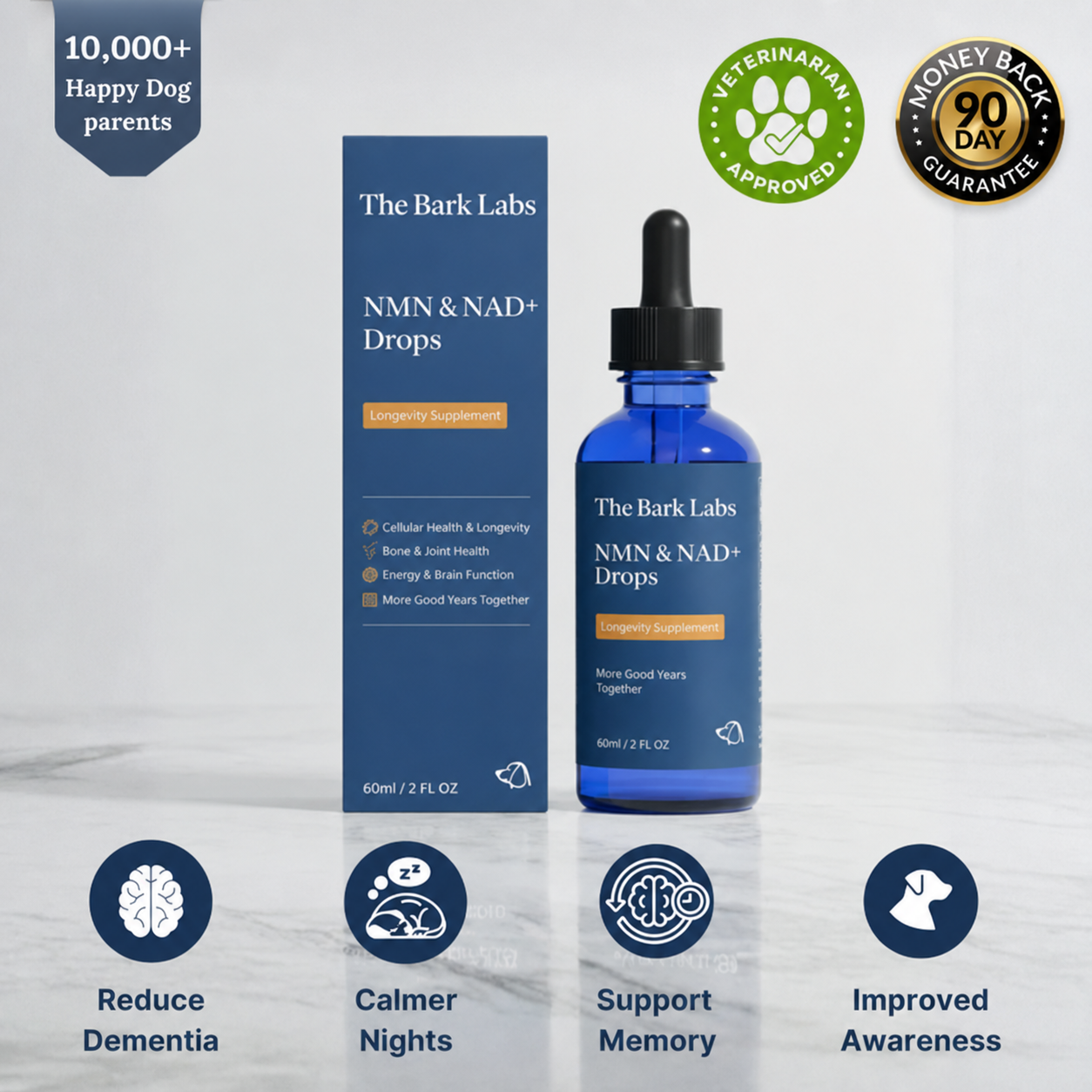 The Bark Labs - NMN & NAD + Drops